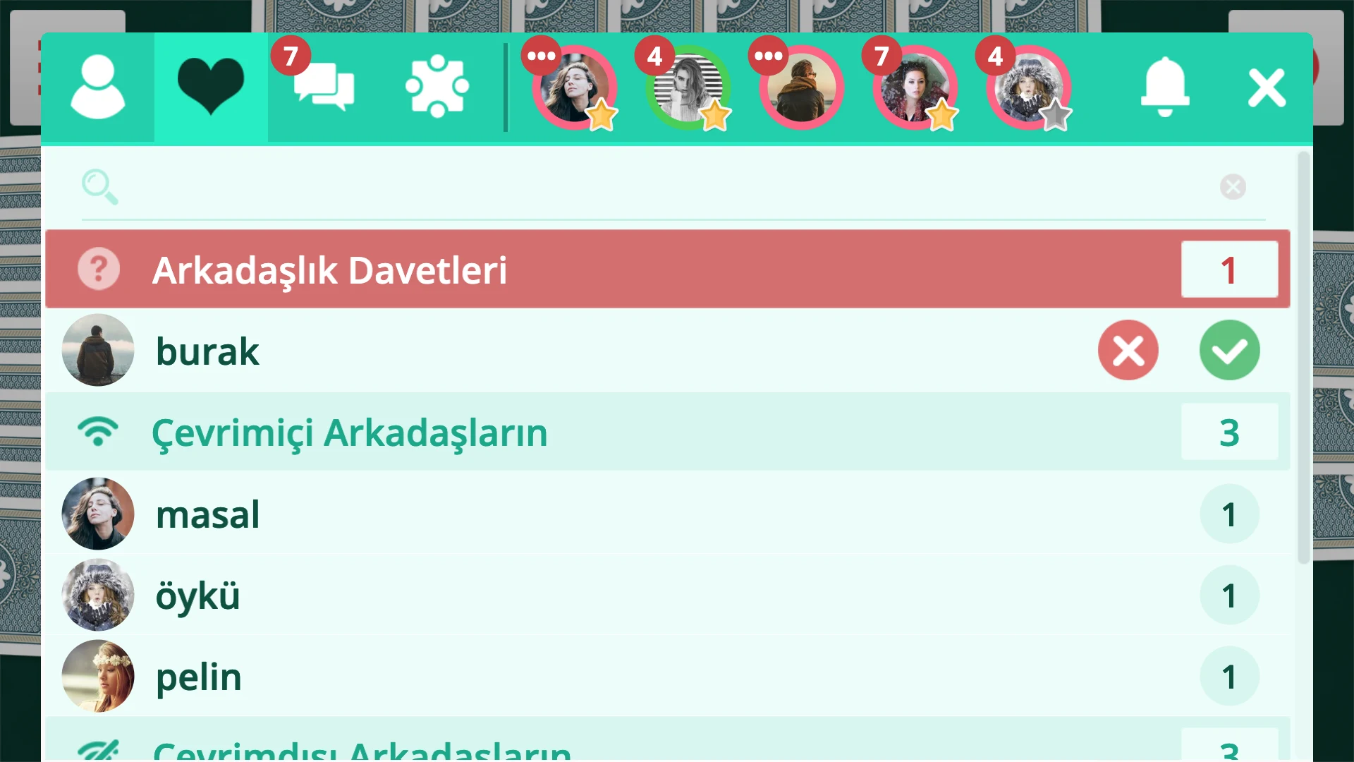 Pis Yedili Online screenshot