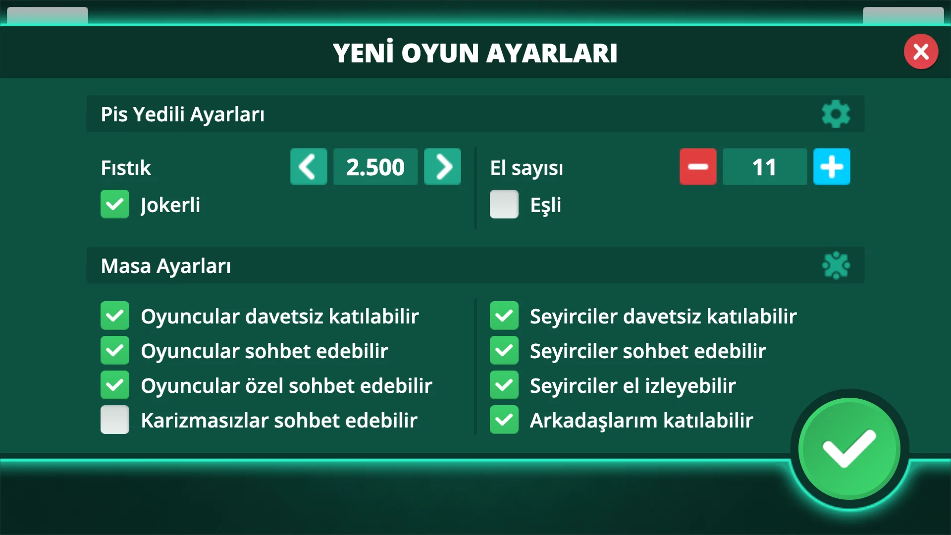 Pis Yedili Online screenshot